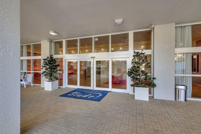 1551 N Flagler Dr Unit 804, West Palm Beach, FL 33401 - view of exterior entry featuring stucco siding