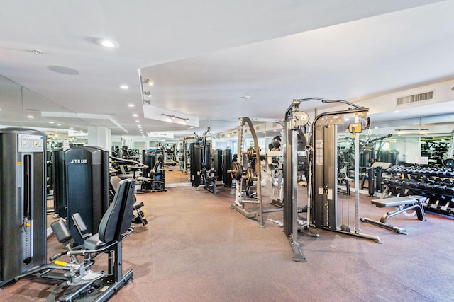 1551 N Flagler Dr Unit 804, West Palm Beach, FL 33401 - view of exercise room