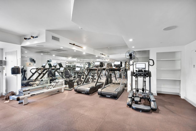 1551 N Flagler Dr Unit 804, West Palm Beach, FL 33401 - view of exercise room