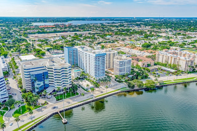 1551 N Flagler Dr Unit 804, West Palm Beach, FL 33401 - bird's eye view of a nearby body of water