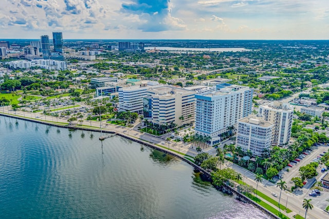 1551 N Flagler Dr Unit 804, West Palm Beach, FL 33401 - view of urban area featuring a nearby body of water