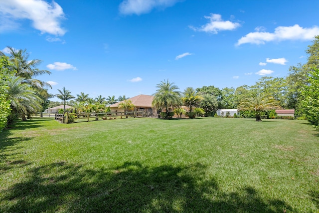 17315 Orange Blvd, Loxahatchee, FL 33470 - view of yard