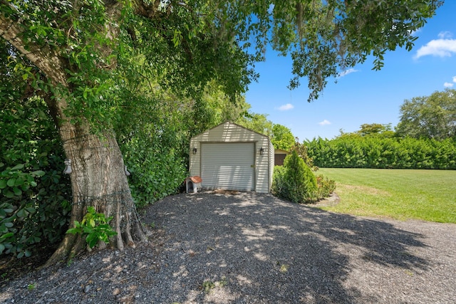 17315 Orange Blvd, Loxahatchee, FL 33470 - view of garage