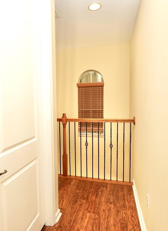 11296 SW Barton Way, Port Saint Lucie, FL 34987 - staircase with wood finished floors and recessed lighting