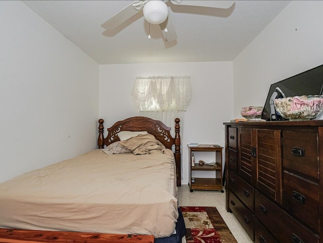 4257 36th Ct, Vero Beach, FL 32967 - bedroom featuring light colored carpet and a ceiling fan