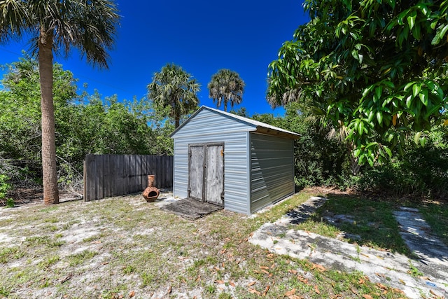 1116 NE Oceanview Cir, Jensen Beach, FL 34957 - view of shed