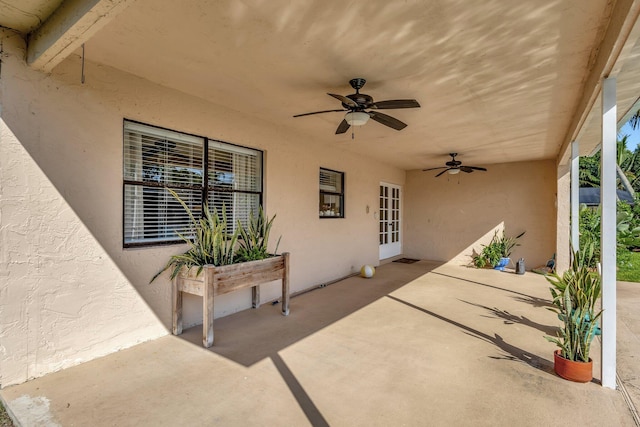 1181 Larch Way, Wellington, FL 33414 - view of patio featuring ceiling fan