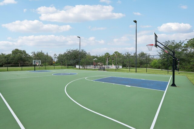 10853 SW Elsinore Dr, Port Saint Lucie, FL 34987 - view of basketball court with community basketball court