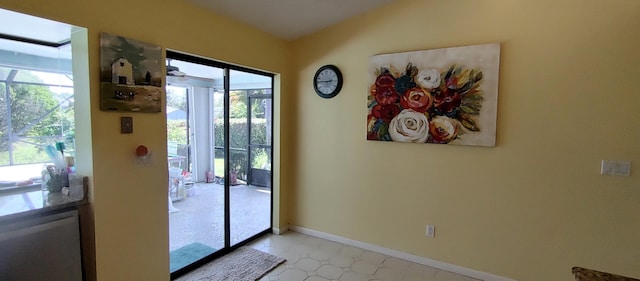 1132 SE Oriental Ave, Port Saint Lucie, FL 34952 - doorway to outside with baseboards