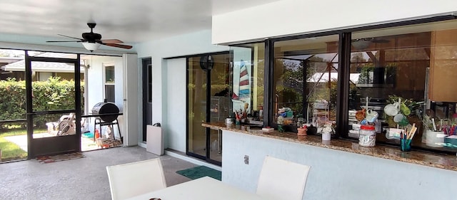 1132 SE Oriental Ave, Port Saint Lucie, FL 34952 - view of unfurnished sunroom