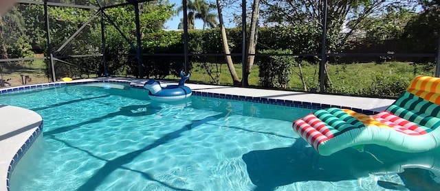 1132 SE Oriental Ave, Port Saint Lucie, FL 34952 - outdoor pool featuring a lanai