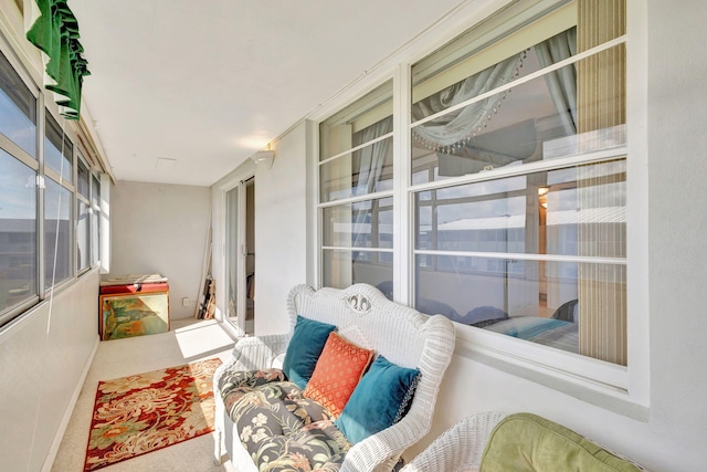 balcony with a porch