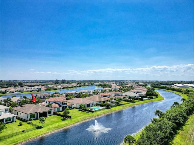 9219 Grand Prix Ln, Boynton Beach, FL 33472 - aerial view of residential area featuring a large body of water