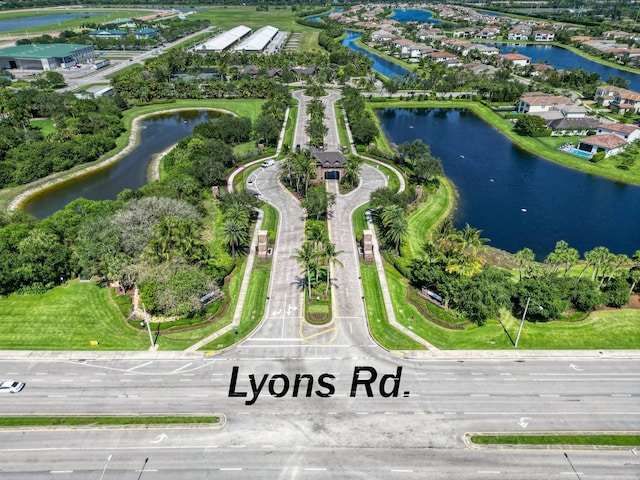 9219 Grand Prix Ln, Boynton Beach, FL 33472 - aerial view of a nearby body of water