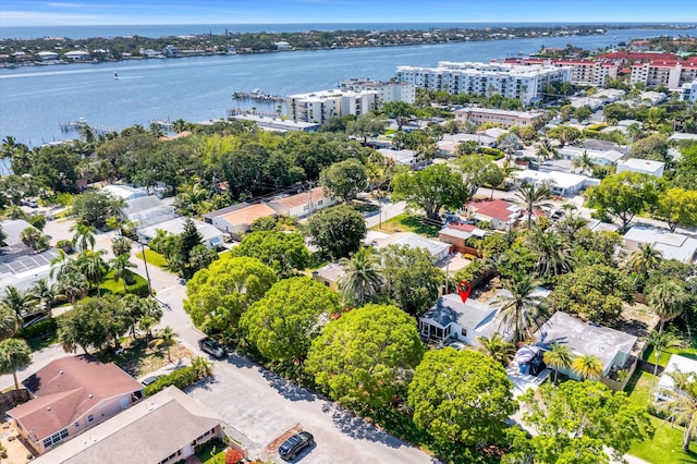 132 E Central Blvd, Lantana, FL 33462 - drone / aerial view of a nearby body of water