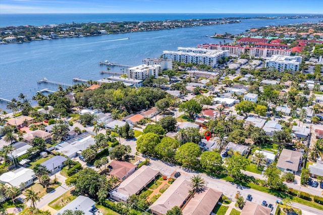 132 E Central Blvd, Lantana, FL 33462 - drone / aerial view of a nearby body of water