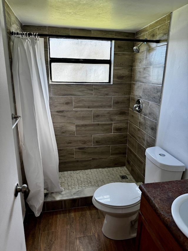 1618 Meadows Cir W, Boynton Beach, FL 33436 - full bathroom with toilet, a stall shower, and vanity