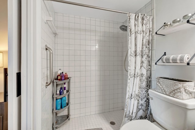 1044 Cambridge C Unit 1044, Deerfield Beach, FL 33442 - bathroom featuring a stall shower and toilet