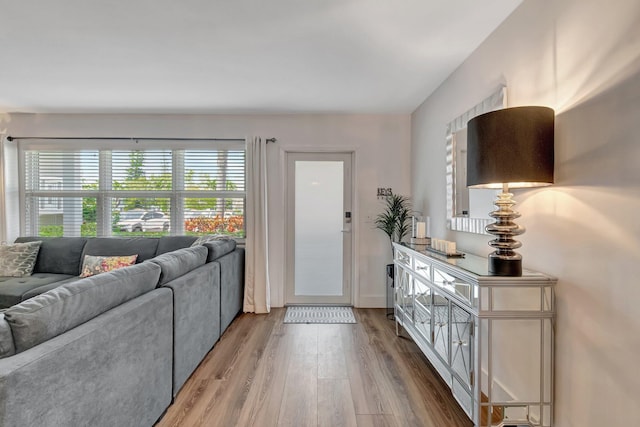 1044 Cambridge C Unit 1044, Deerfield Beach, FL 33442 - foyer entrance featuring wood finished floors