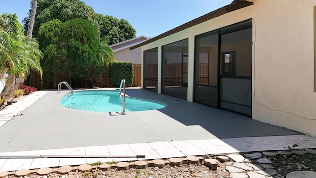 5701 Autumn Ridge Rd, Lake Worth, FL 33463 - view of pool with a patio and fence