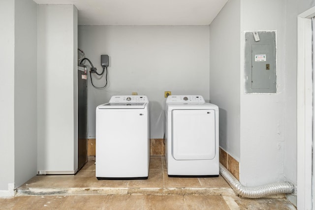 318 Gale Pl, West Palm Beach, FL 33409 - laundry room featuring electric panel and hookup for an electric dryer