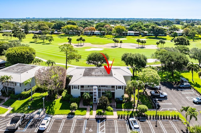 6 Stratford Dr E Unit D, Boynton Beach, FL 33436 - aerial view of a golf course
