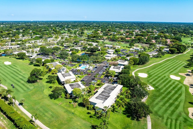 6 Stratford Dr E Unit D, Boynton Beach, FL 33436 - aerial perspective of suburban area featuring a golf course