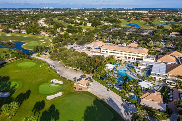 6 Stratford Dr E Unit D, Boynton Beach, FL 33436 - view of property location with a large body of water and a local golf course