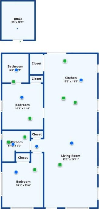 1511 S Palmway, Lake Worth Beach, FL 33460 - property floor plan
