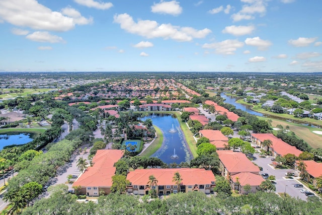 15035 Michelangelo Blvd Unit 106, Delray Beach, FL 33446 - aerial view of residential area featuring a nearby body of water