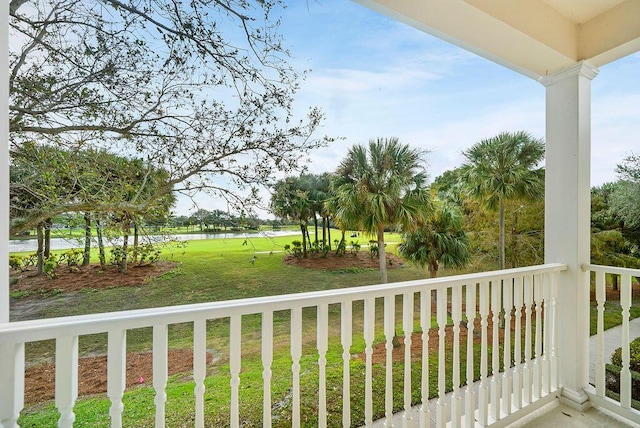 122 Ashley Ct, Jupiter, FL 33458 - balcony with a water view