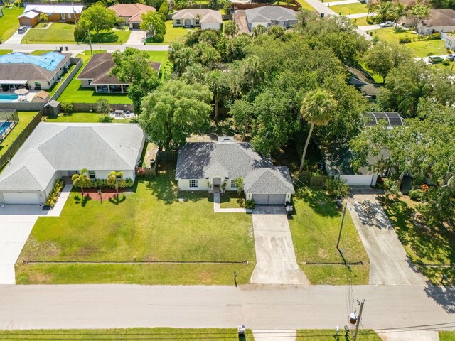 2389 SW Caballero St, Port Saint Lucie, FL 34953 - aerial perspective of suburban area