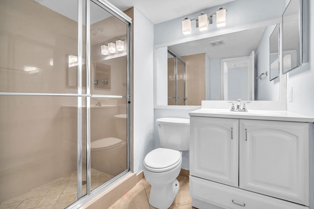 8826 W Mcnab Rd Unit 201, Tamarac, FL 33321 - bathroom with toilet, a stall shower, and vanity