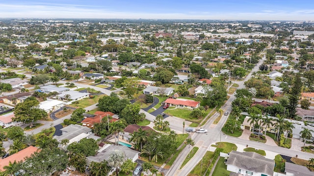 1101 SE 7th Ct, Deerfield Beach, FL 33441 - aerial view of property and surrounding area featuring nearby suburban area