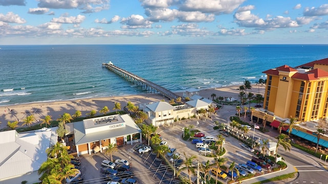 1101 SE 7th Ct, Deerfield Beach, FL 33441 - drone / aerial view of a large body of water