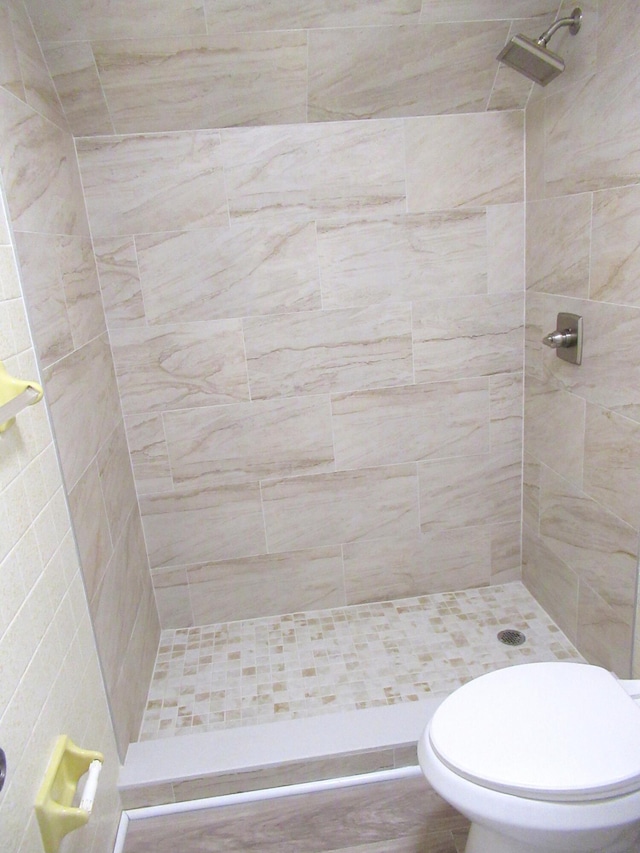 5310 Palm Dr, Fort Pierce, FL 34982 - bathroom with a stall shower and toilet