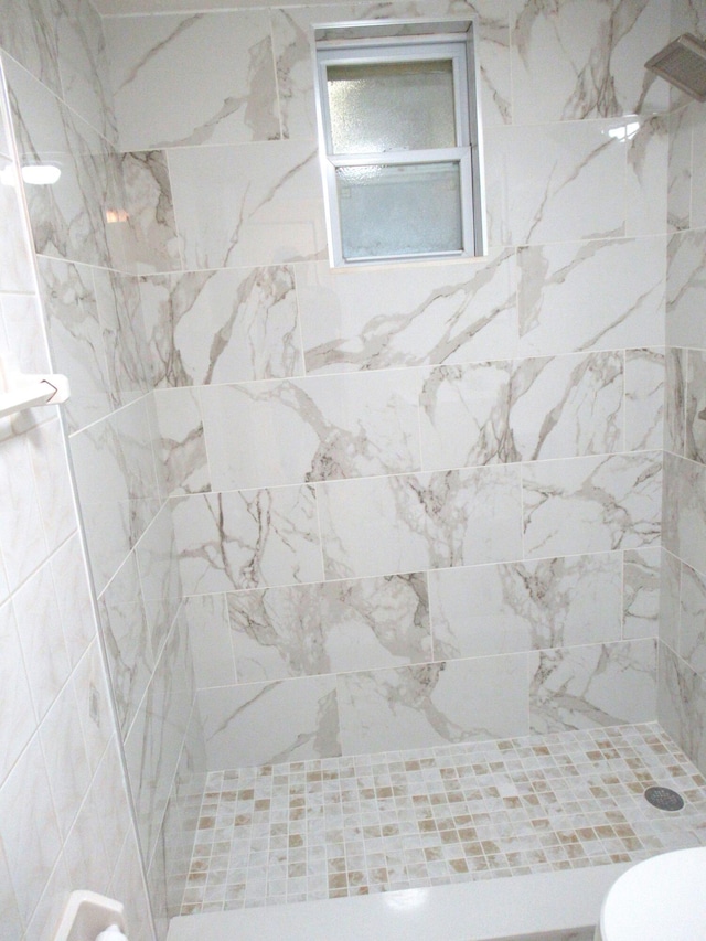 5310 Palm Dr, Fort Pierce, FL 34982 - full bathroom with a tile shower and toilet