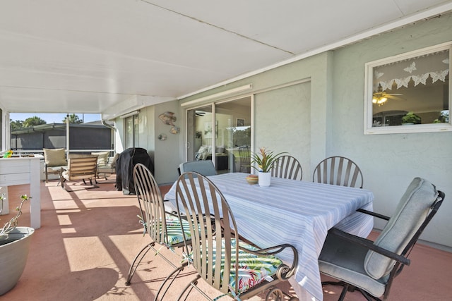 2008 SE Triumph Rd, Port Saint Lucie, FL 34952 - view of patio / terrace featuring outdoor dining area