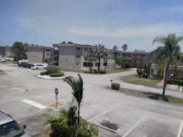 view of asphalt road