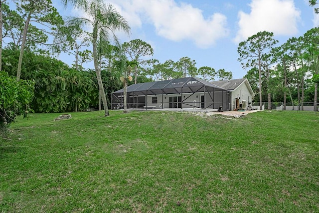 11849 59th St N, Royal Palm Beach, FL 33411 - back of house with a lanai