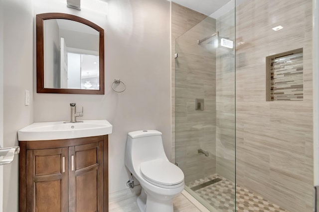 3 Independence Ct, Deerfield Beach, FL 33442 - full bathroom with a shower stall, toilet, and vanity