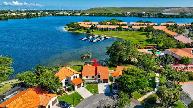 3 Independence Ct, Deerfield Beach, FL 33442 - aerial perspective of suburban area featuring a large body of water