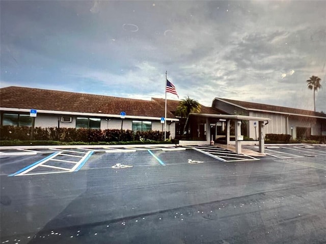 14814 Wildflower Ln, Delray Beach, FL 33446 - view of building exterior featuring uncovered parking
