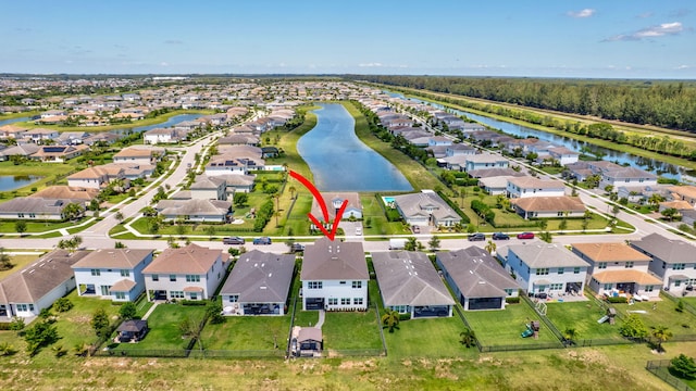 5968 Jasmine Ln, Westlake, FL 33470 - aerial view of residential area featuring a nearby body of water
