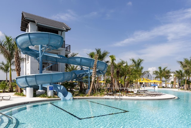 5968 Jasmine Ln, Westlake, FL 33470 - community pool with a water slide