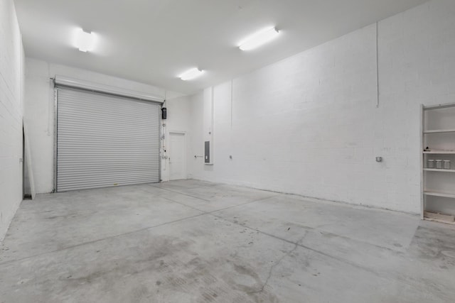 4982 SE Railway Ave, Stuart, FL 34997 - garage with concrete block wall