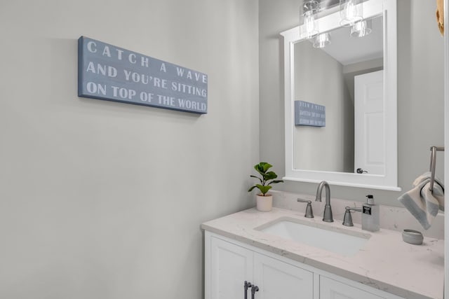 1909 Flower Dr, Palm Beach Gardens, FL 33410 - bathroom featuring vanity