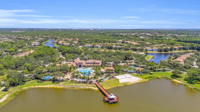 1909 Flower Dr, Palm Beach Gardens, FL 33410 - drone / aerial view of a nearby body of water