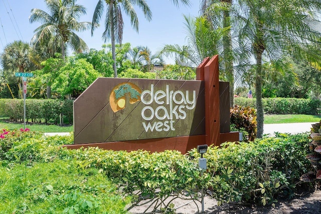 2890 SW 22nd Cir Unit 242B, Delray Beach, FL 33445 - view of community / neighborhood sign