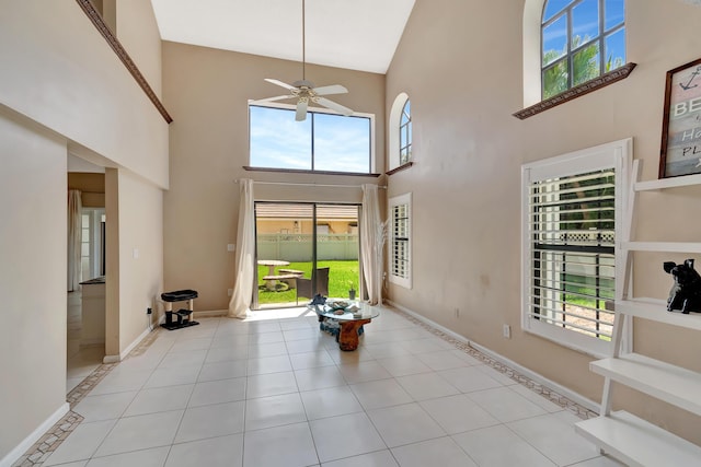 sunroom / solarium featuring healthy amount of natural light